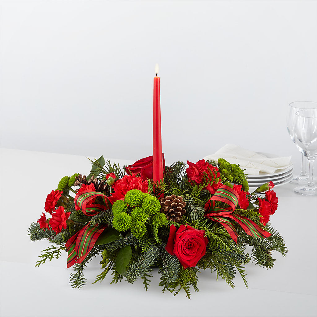 By the Candlelight Centerpiece – Just Bloom, Elk Grove CA