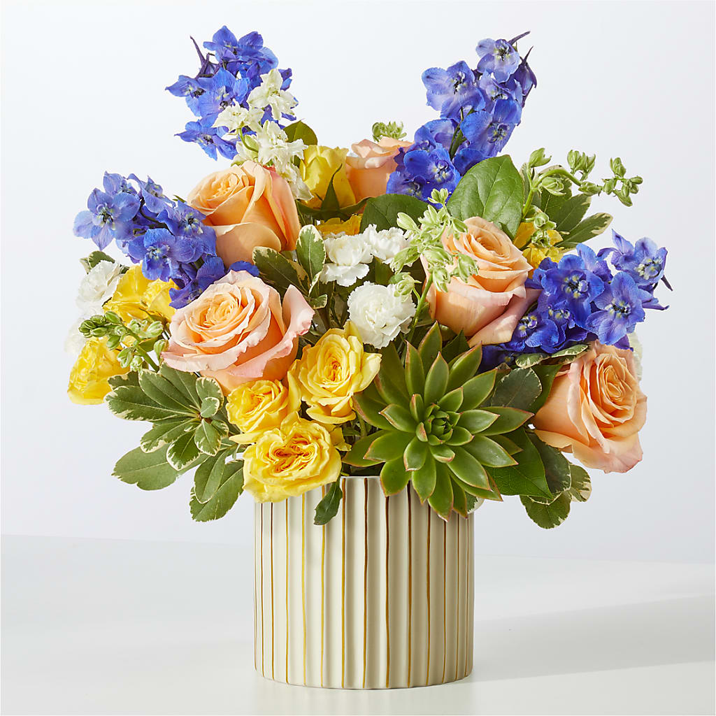 Cobalt Reverie Bouquet – Just Bloom, Elk Grove CA