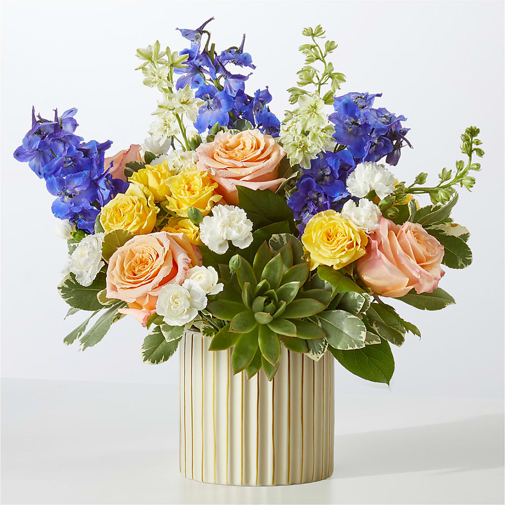 Cobalt Reverie Bouquet – Just Bloom, Elk Grove CA