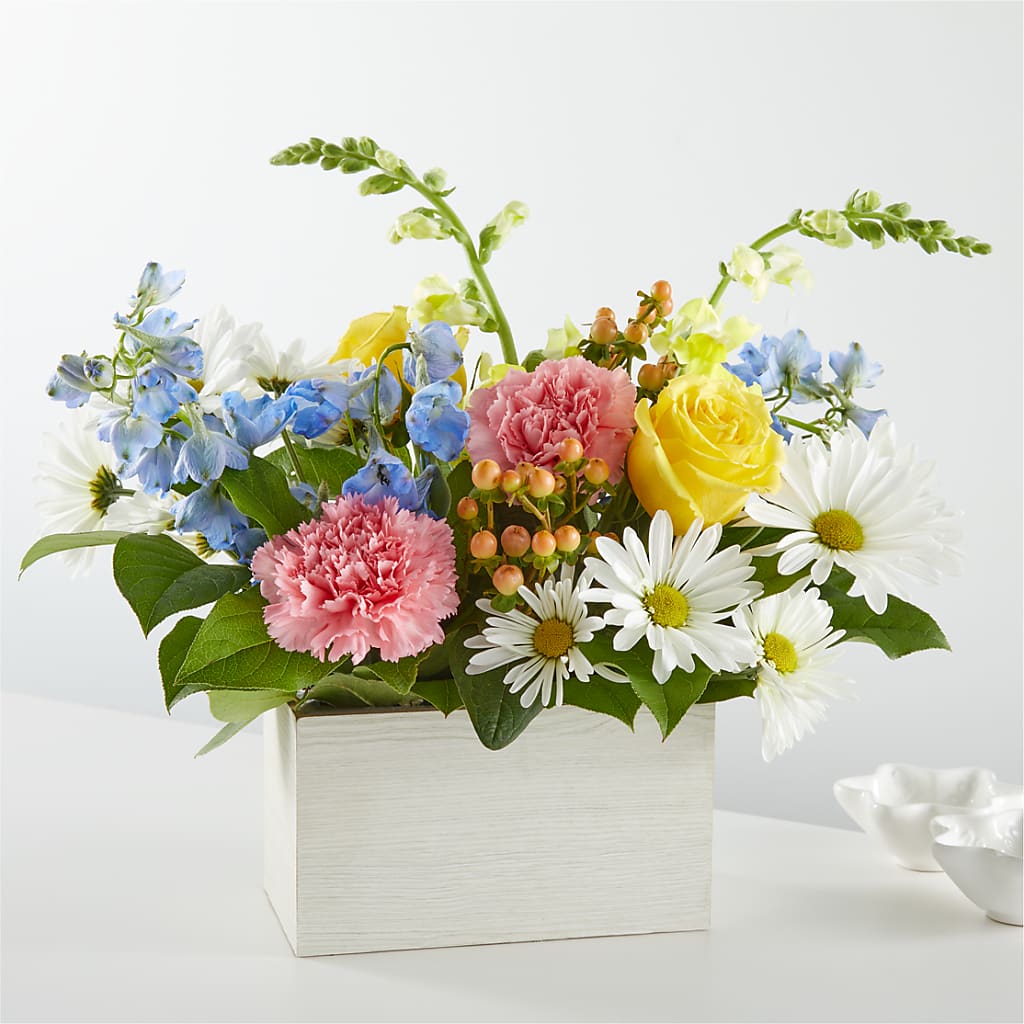 Sun Salutation Box Bouquet – Just Bloom, Elk Grove CA