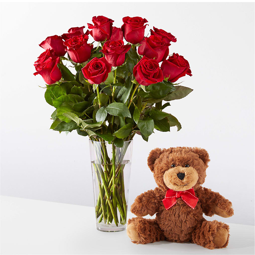 Romantic Long Stem Red Rose Bouquet Bundles – Just Bloom, Elk Grove CA