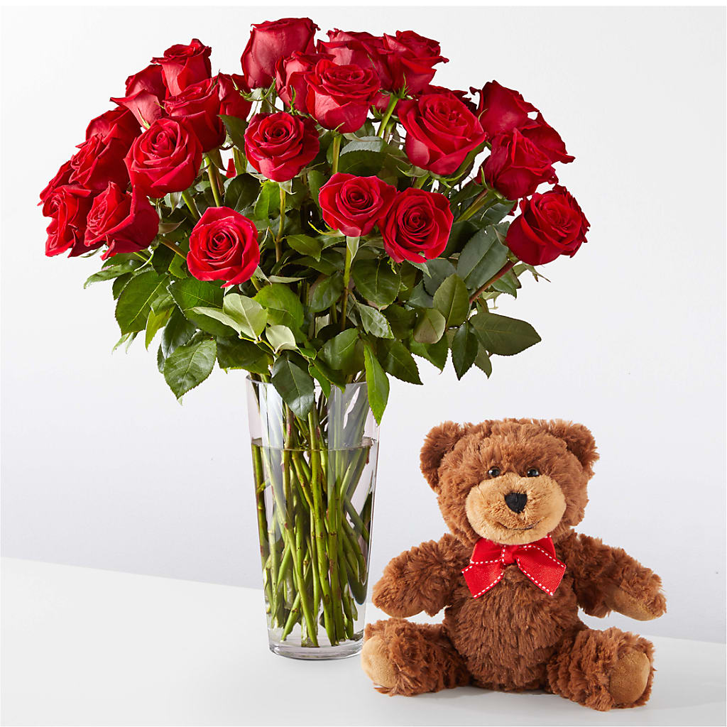 Romantic Long Stem Red Rose Bouquet Bundles – Just Bloom, Elk Grove CA