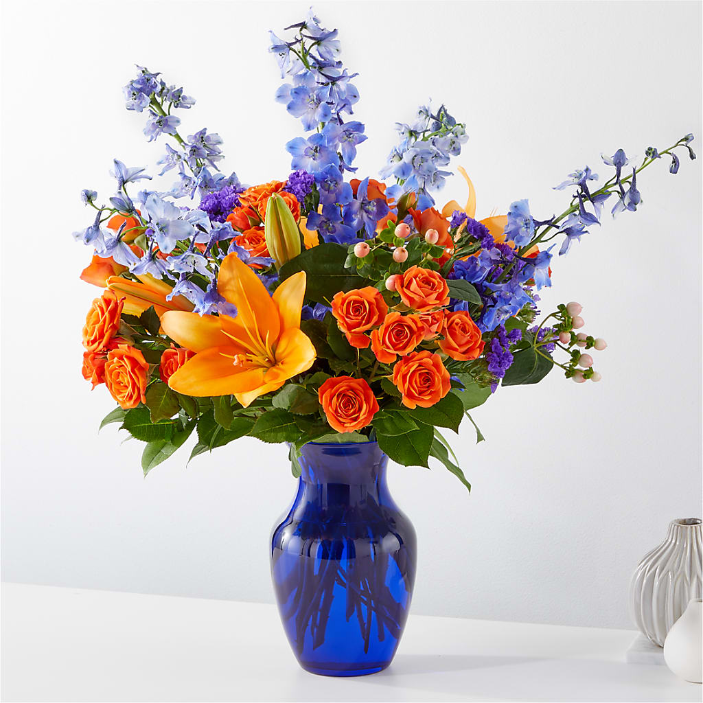 Radiant Citrus Bouquet – Just Bloom, Elk Grove CA