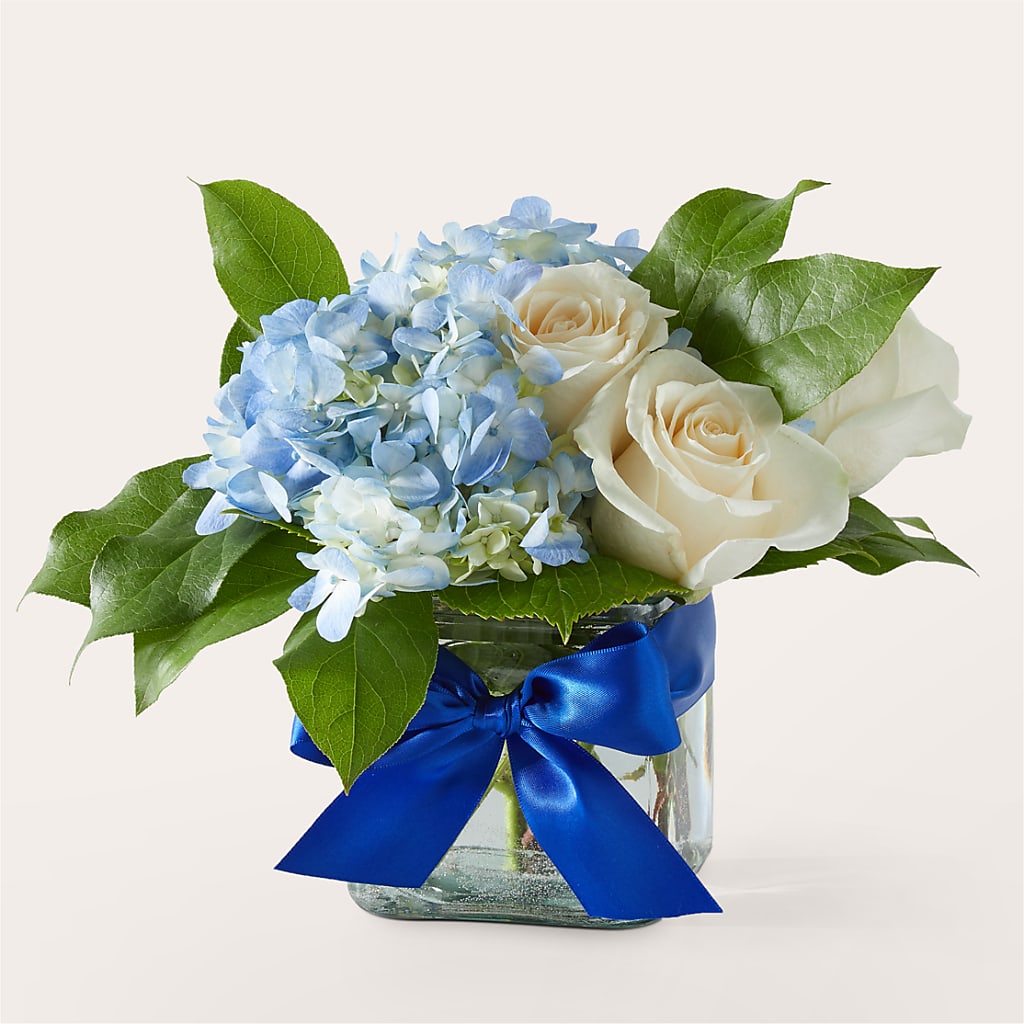 Sky Blue Delight Bouquet – Just Bloom, Elk Grove CA