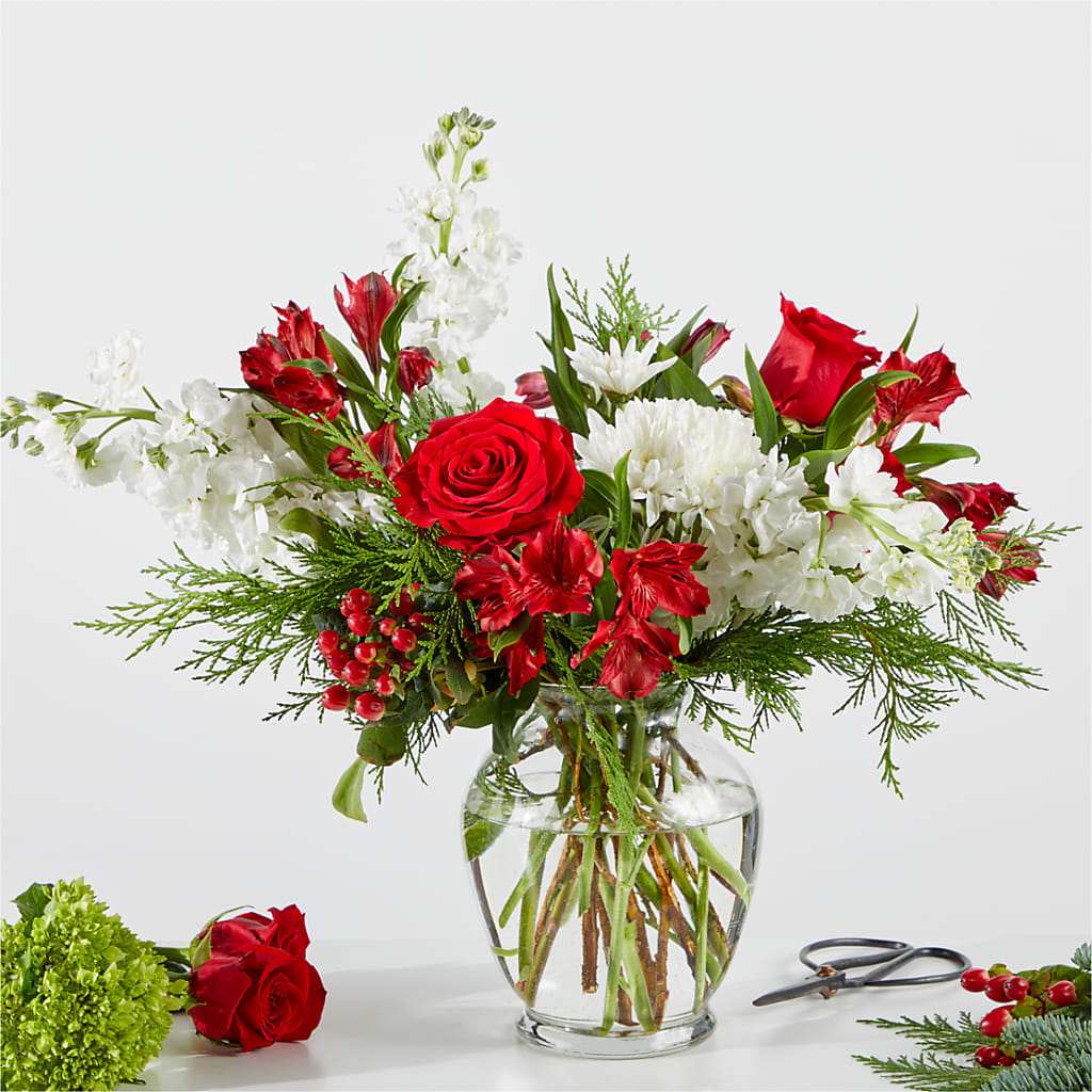 Merry Moment Bouquet – A Florist Original – Just Bloom, Elk Grove CA