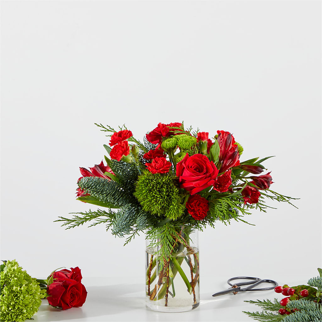 Merry Moment Bouquet – A Florist Original – Just Bloom, Elk Grove CA