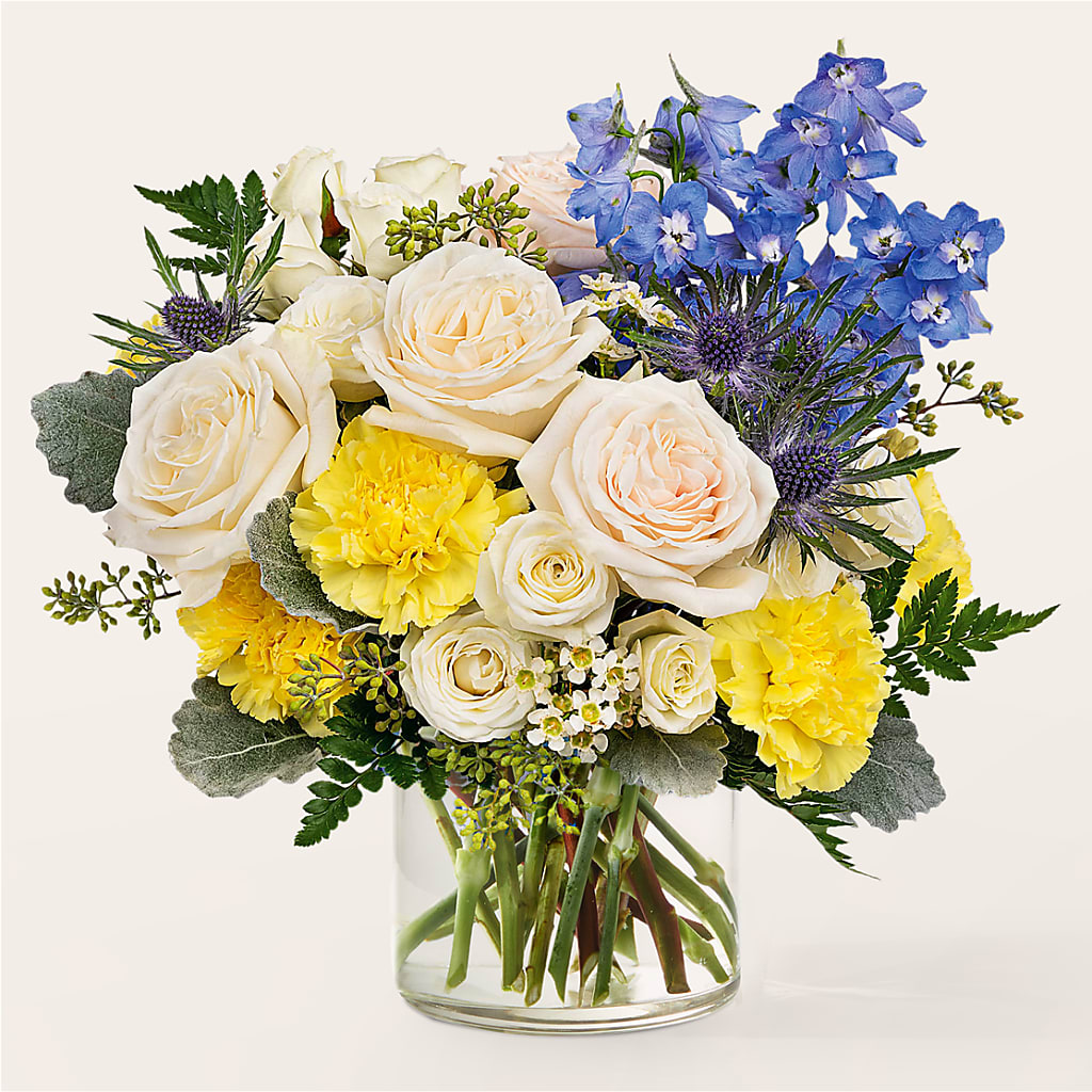 Lemon Sorbet Bouquet – Just Bloom, Elk Grove CA