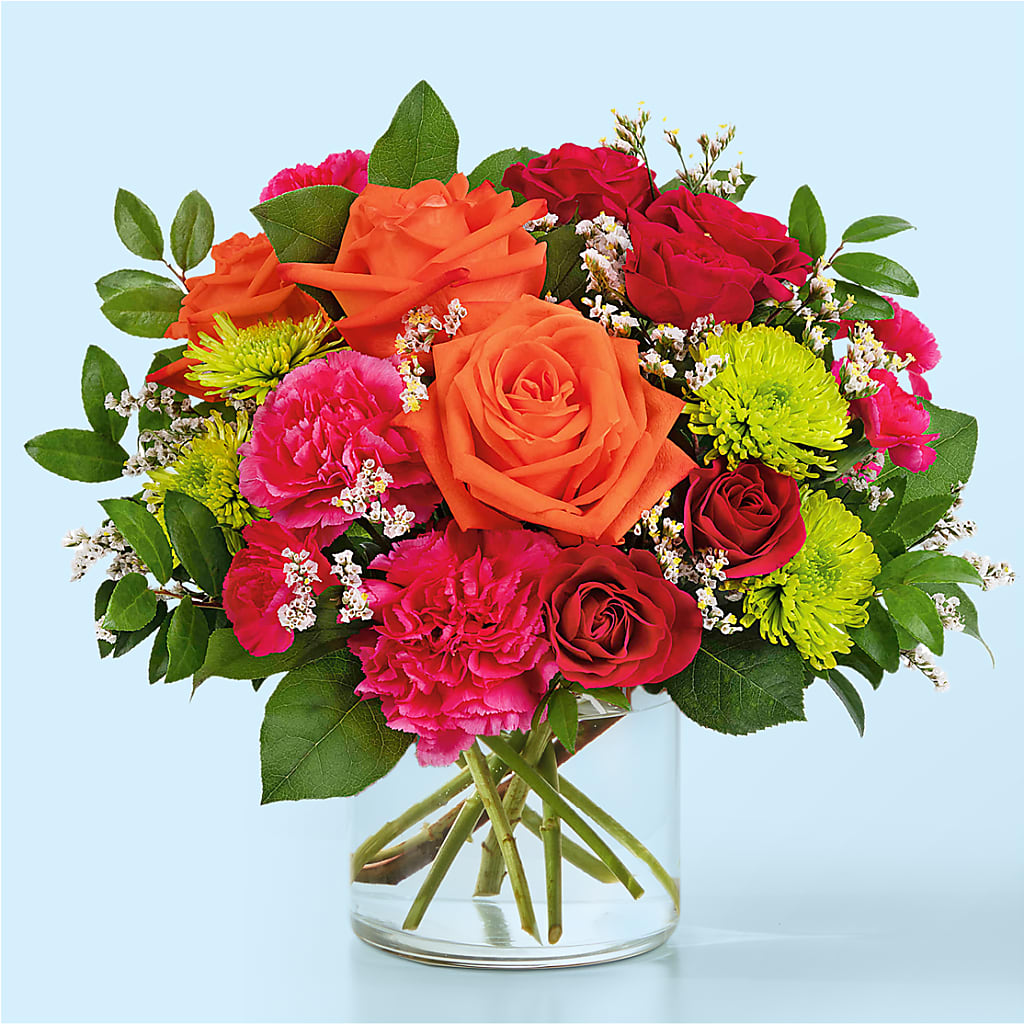 Colorful Carnival Bouquet – Just Bloom, Elk Grove CA