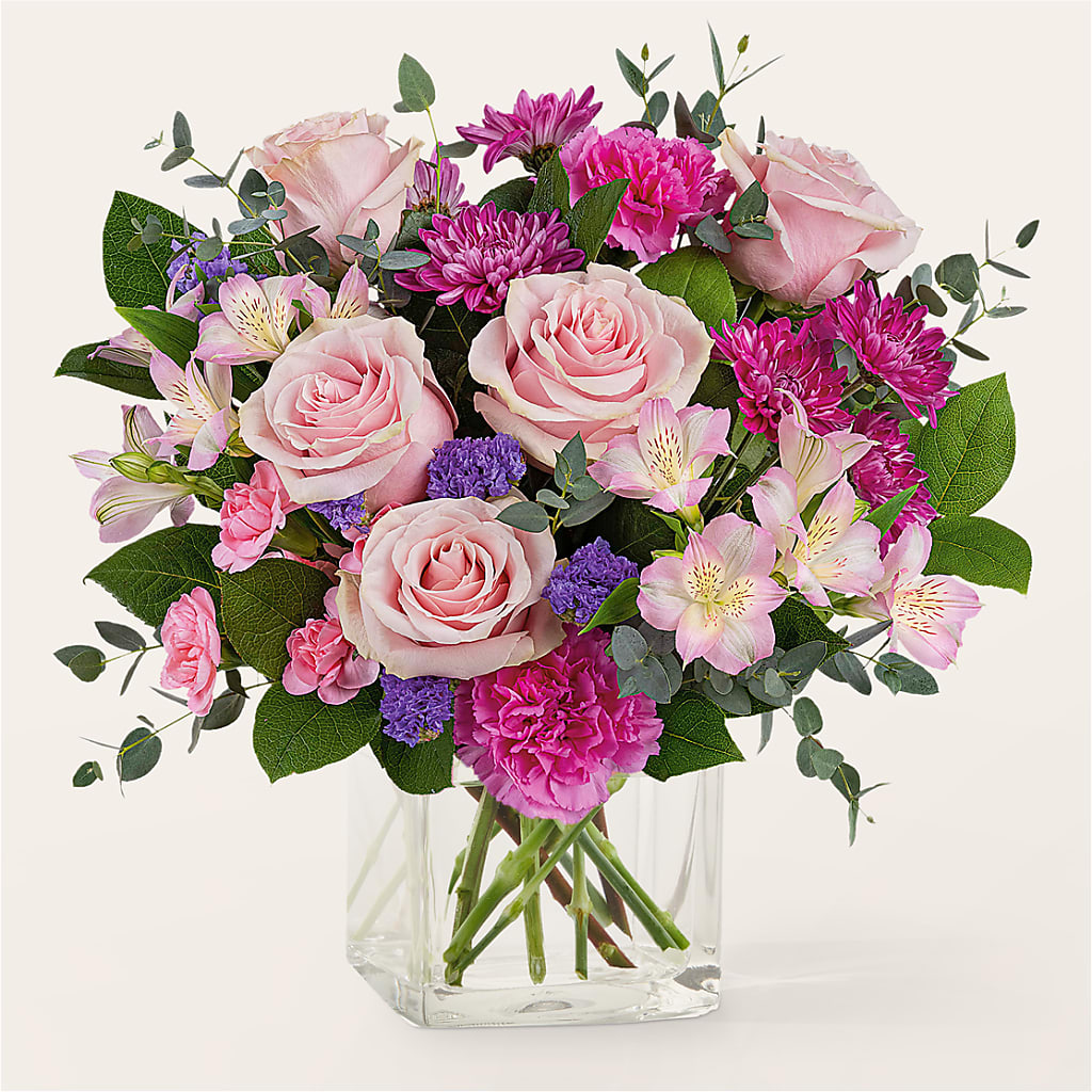 Rosy Radiance Bouquet – Just Bloom, Elk Grove CA