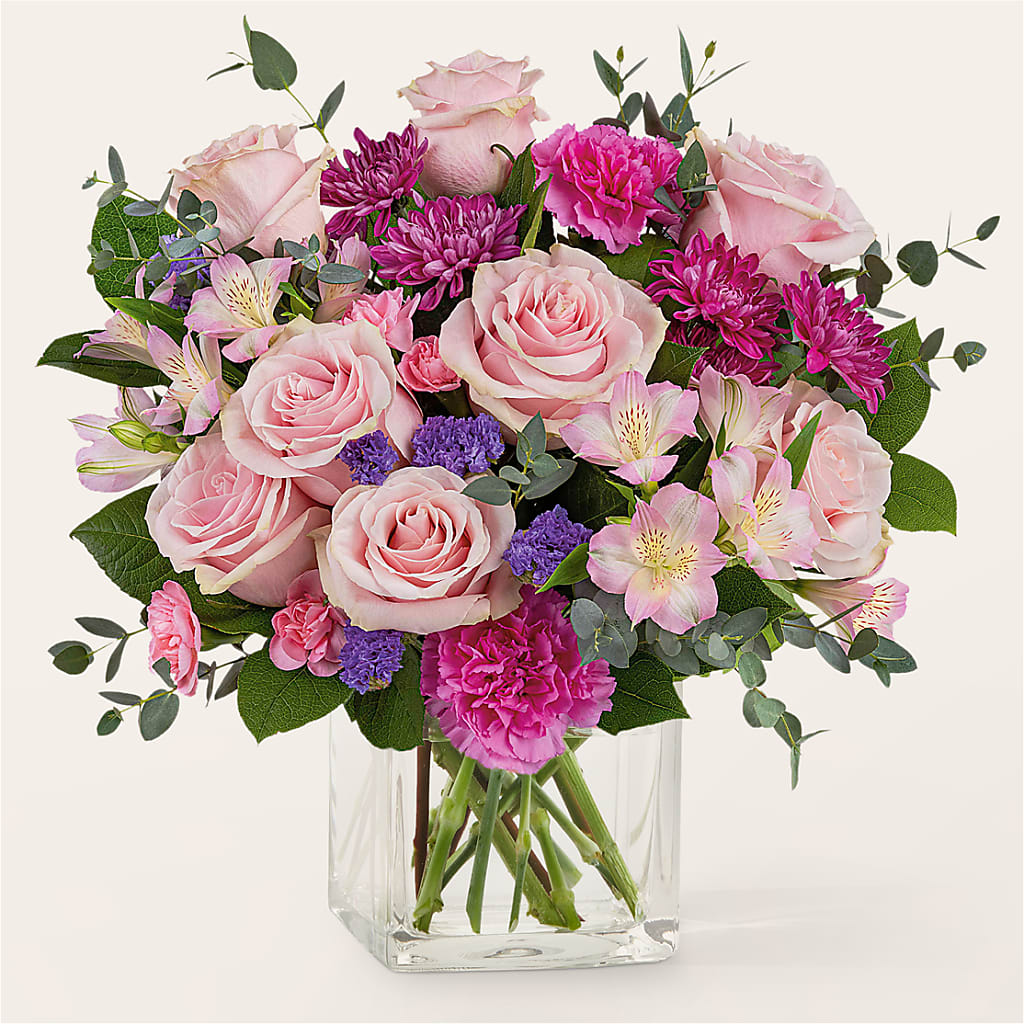 Rosy Radiance Bouquet – Just Bloom, Elk Grove CA
