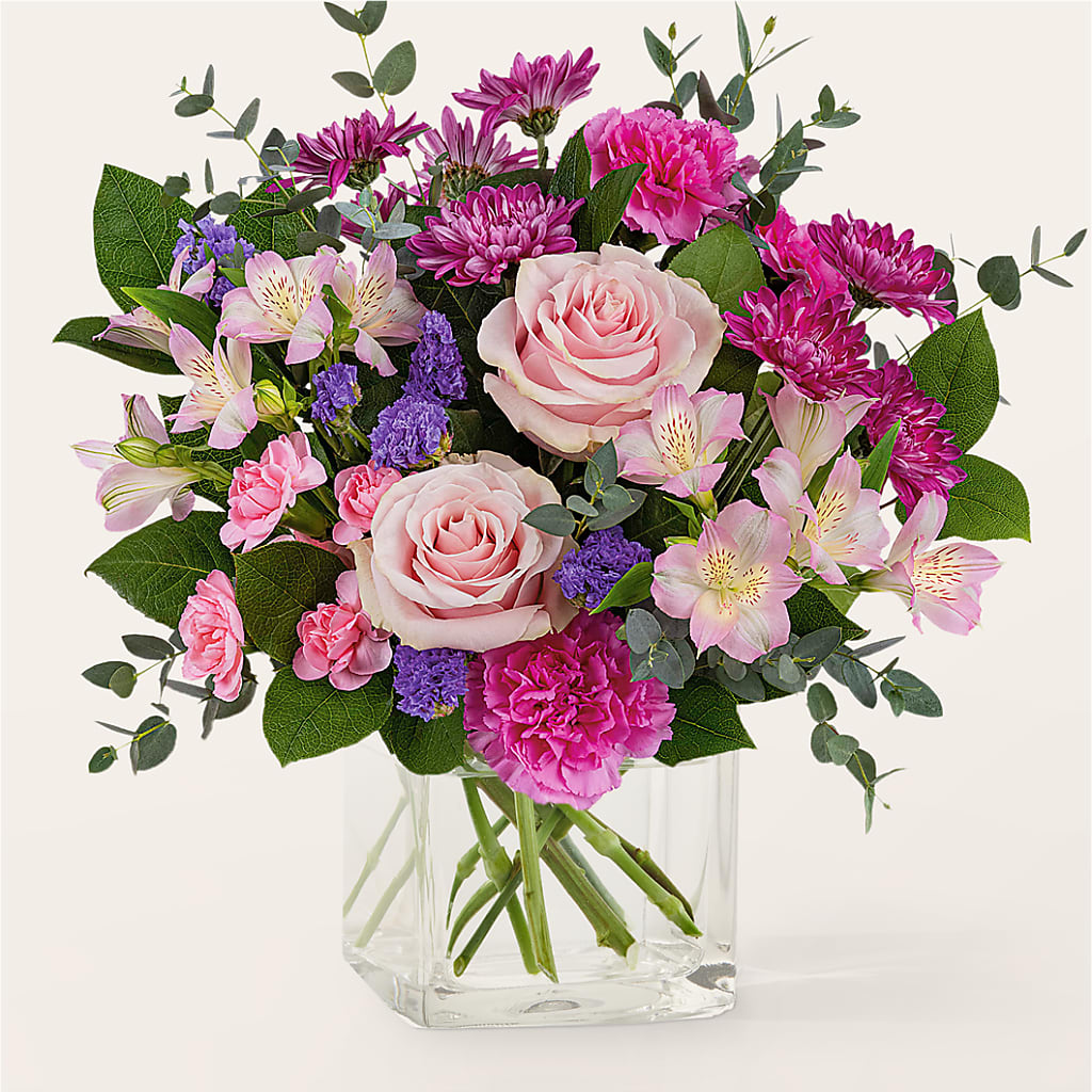 Rosy Radiance Bouquet – Just Bloom, Elk Grove CA