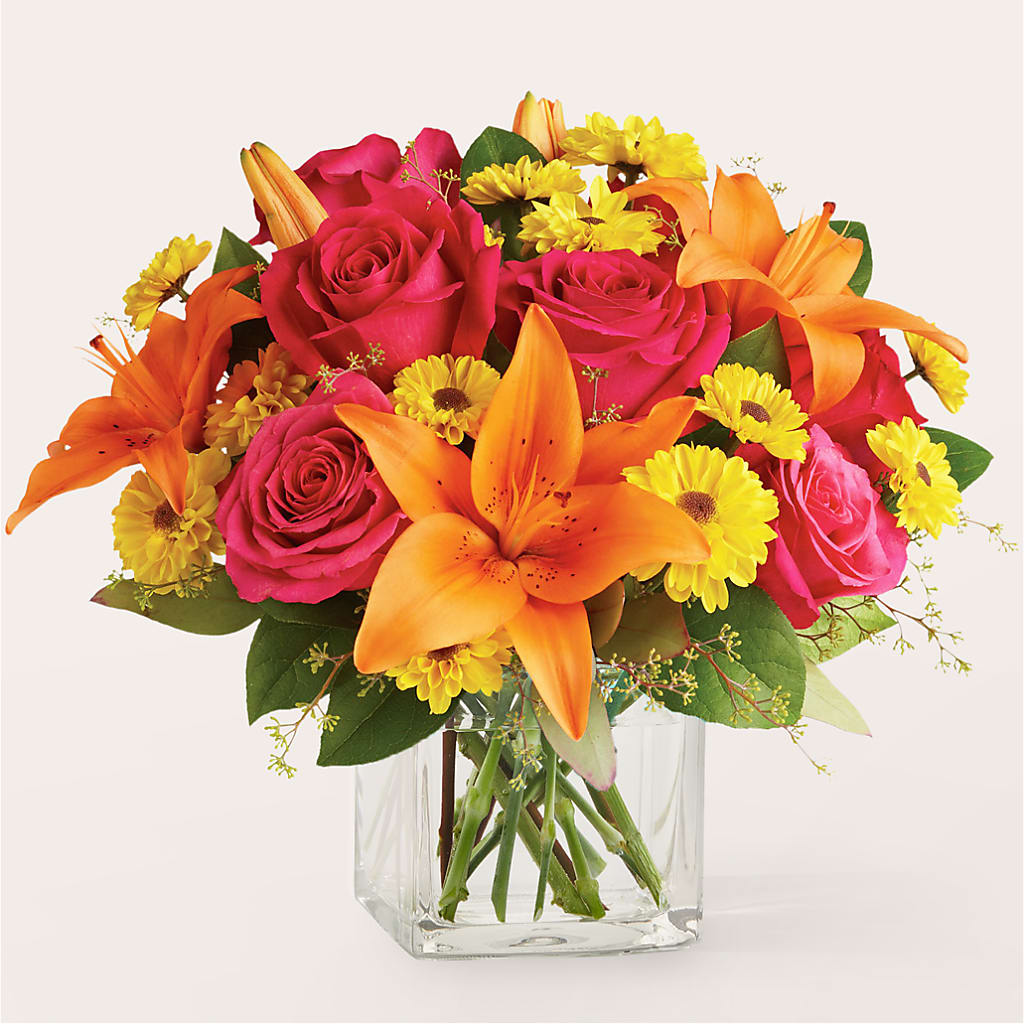 Neon Lights Bouquet – Just Bloom, Elk Grove CA
