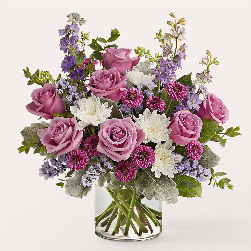 Violet Frost Bouquet – Just Bloom, Elk Grove CA