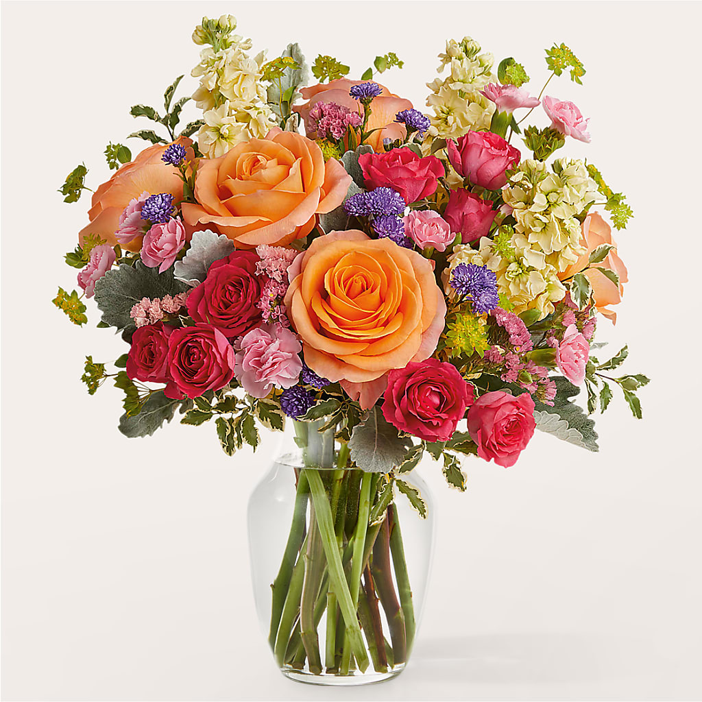 Tangerine Tango Bouquet – Just Bloom, Elk Grove CA