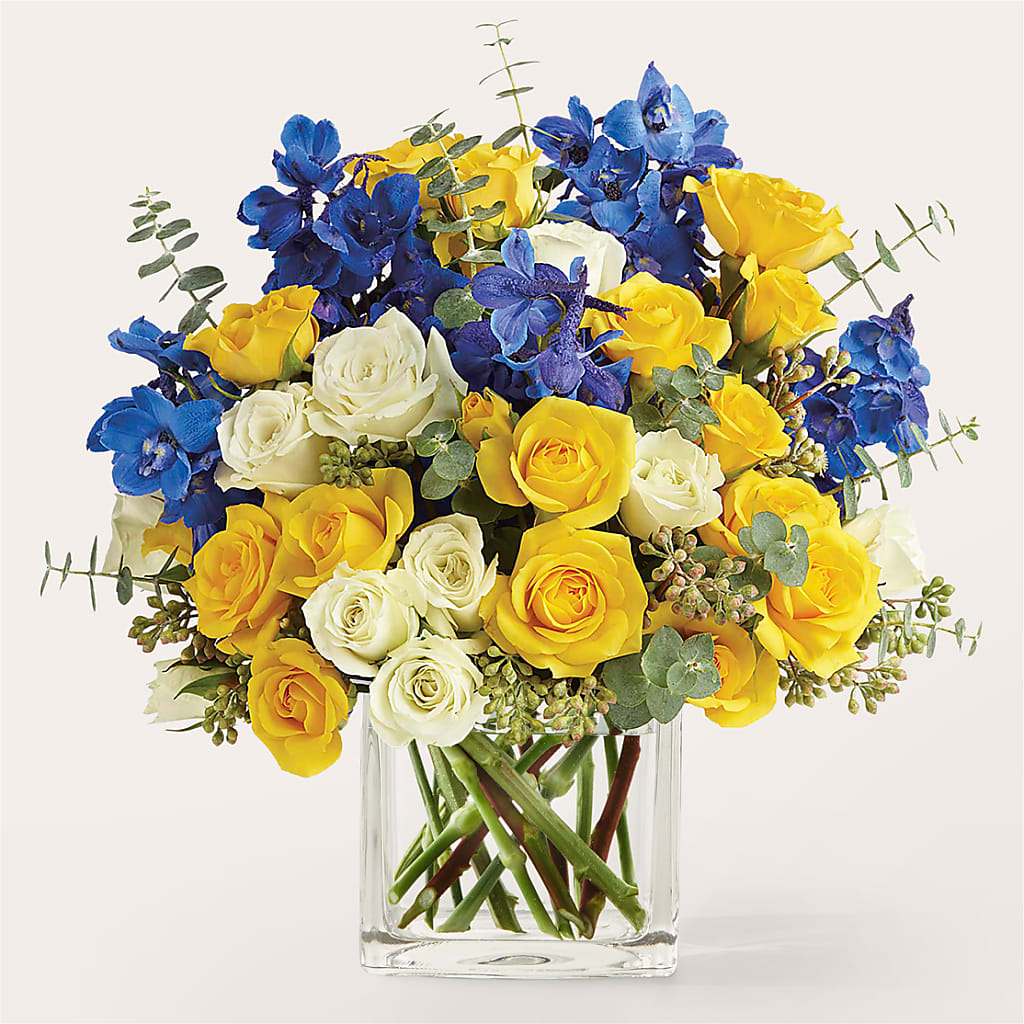 Sparkling Citrine Bouquet – Just Bloom, Elk Grove CA