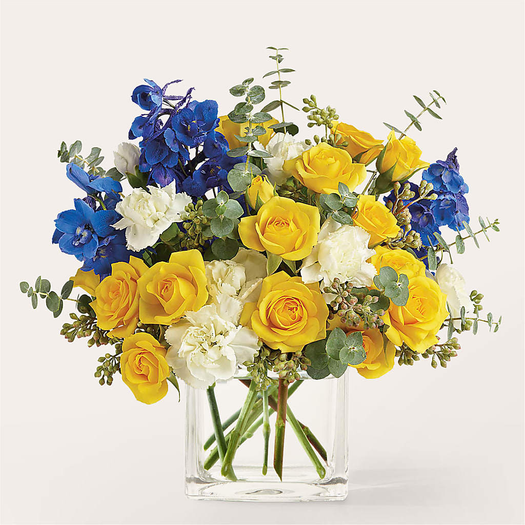 Sparkling Citrine Bouquet – Just Bloom, Elk Grove CA