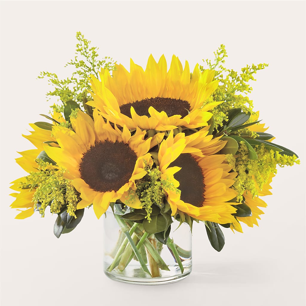 Beaming Sunflower Bouquet – Just Bloom, Elk Grove CA