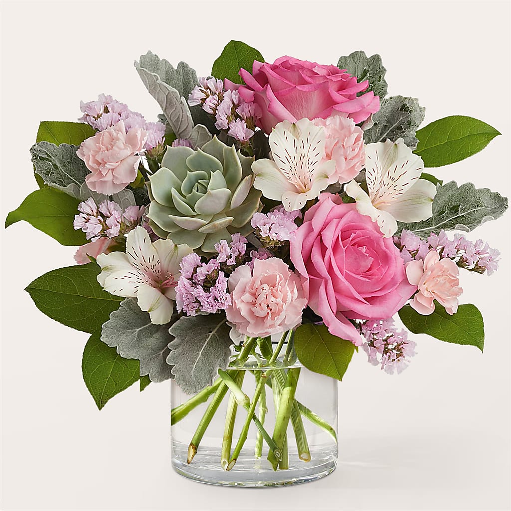 Dusty Rose Bouquet – Just Bloom, Elk Grove CA