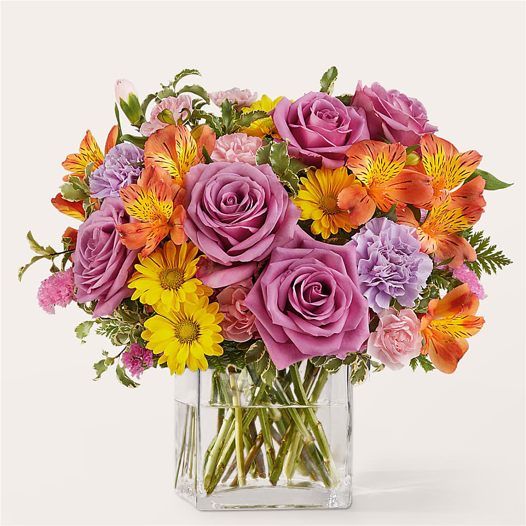 Shades of Happiness Bouquet – Just Bloom, Elk Grove CA