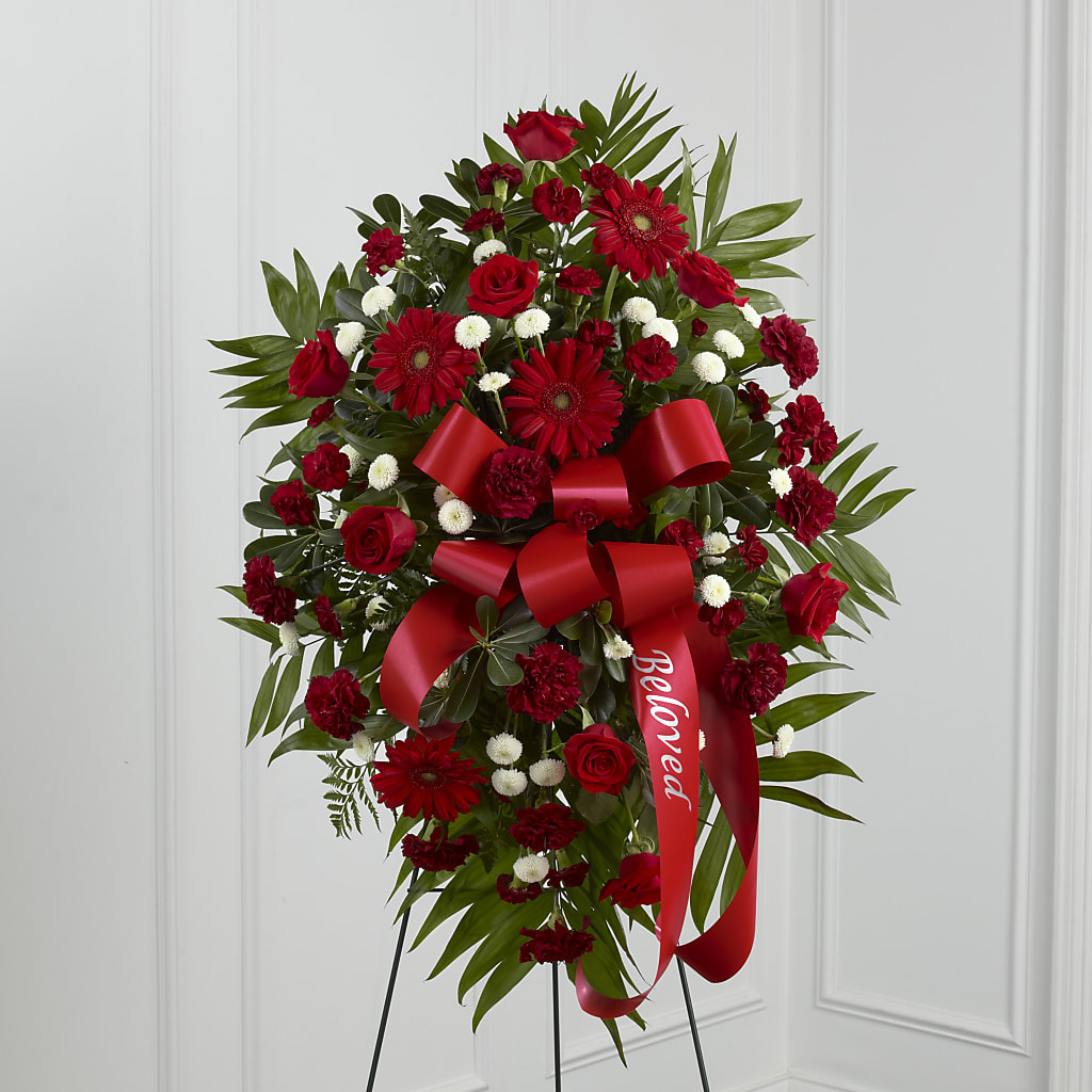 Treasured Memories Standing Spray – Just Bloom, Elk Grove CA