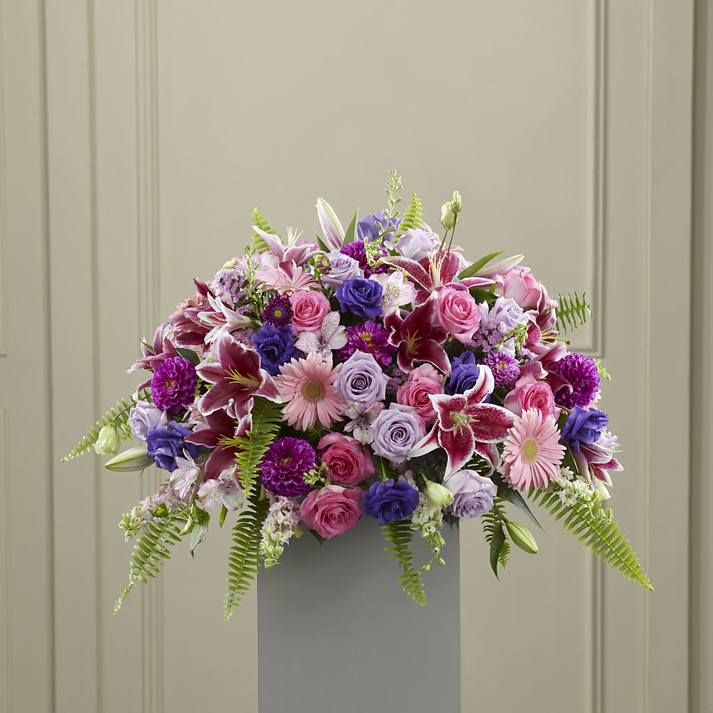 Fare Thee Well Pedestal – Just Bloom, Elk Grove CA