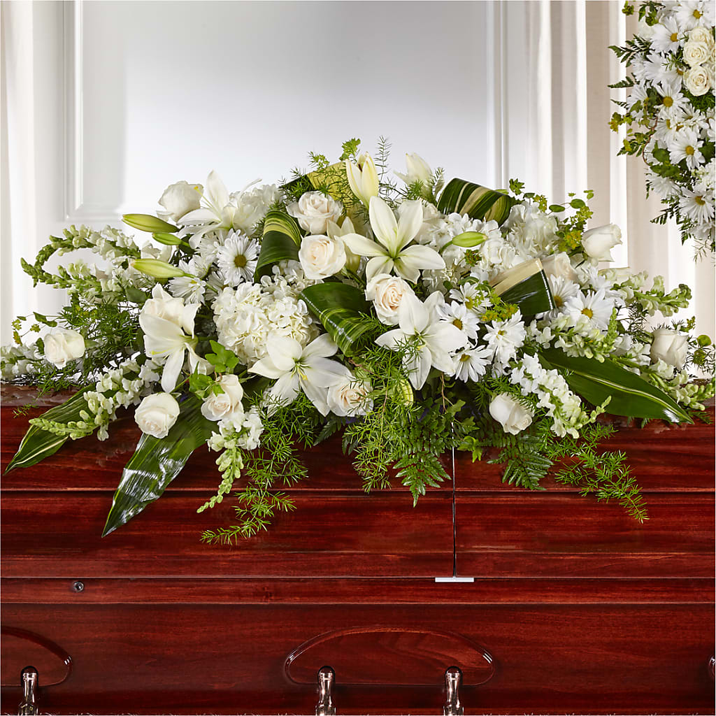 Abundance Casket Spray – Just Bloom, Elk Grove CA