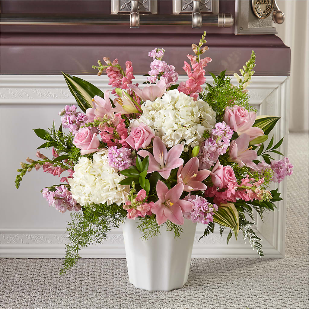 Simply Serene Floor Basket – Just Bloom, Elk Grove CA