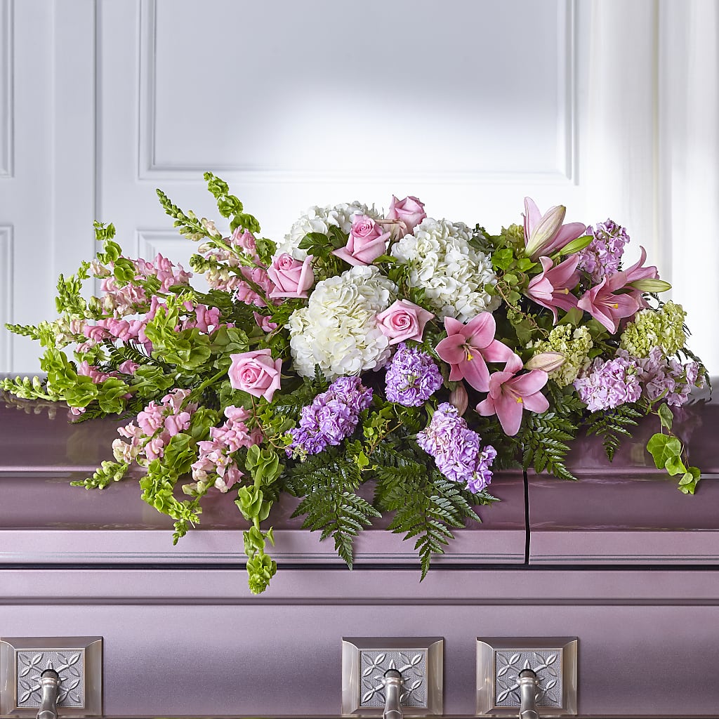 Life's Gratitude Casket Spray – Just Bloom, Elk Grove CA