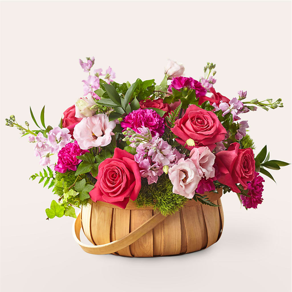 Radiance in Bloom Basket – Just Bloom, Elk Grove CA