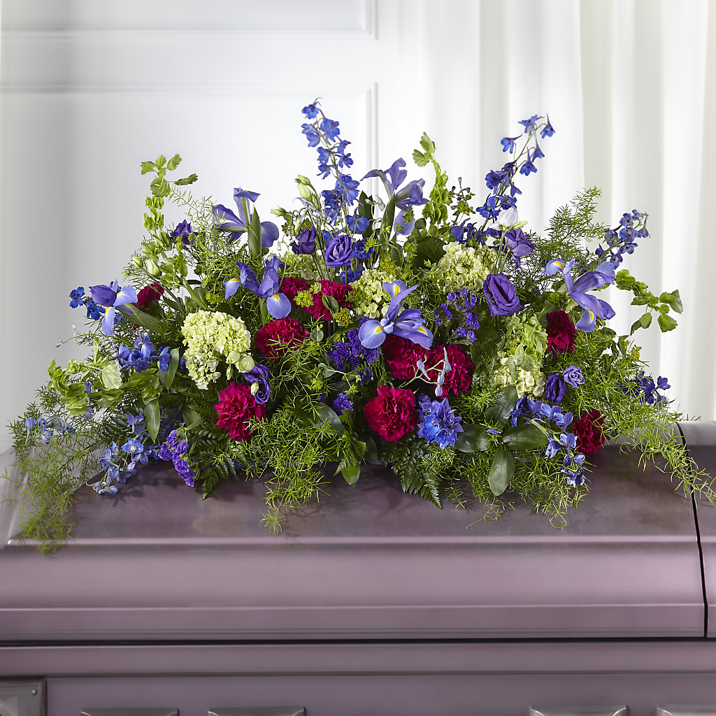 Always Treasured Casket Spray – Just Bloom, Elk Grove CA
