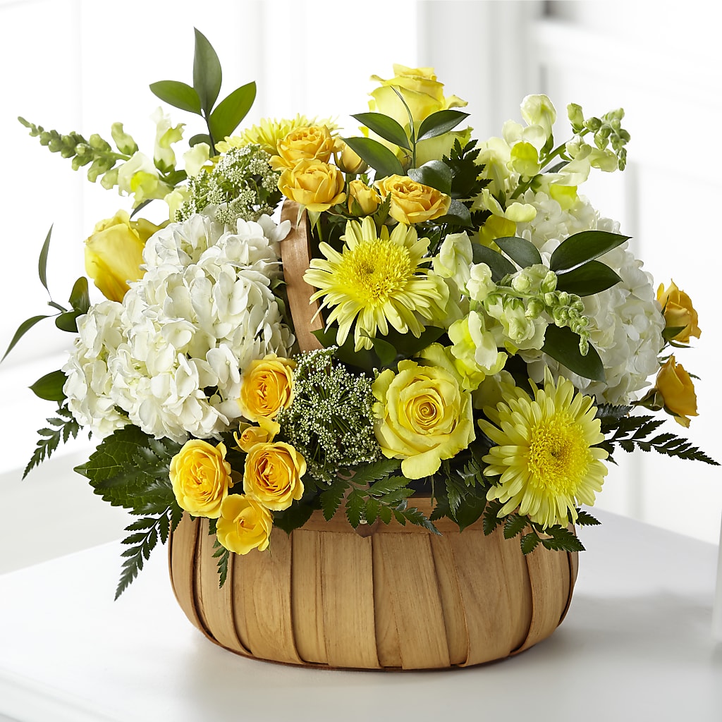 Rustic Remembrance Basket – Just Bloom, Elk Grove CA