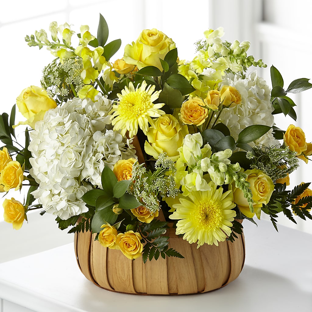 Rustic Remembrance Basket – Just Bloom, Elk Grove CA