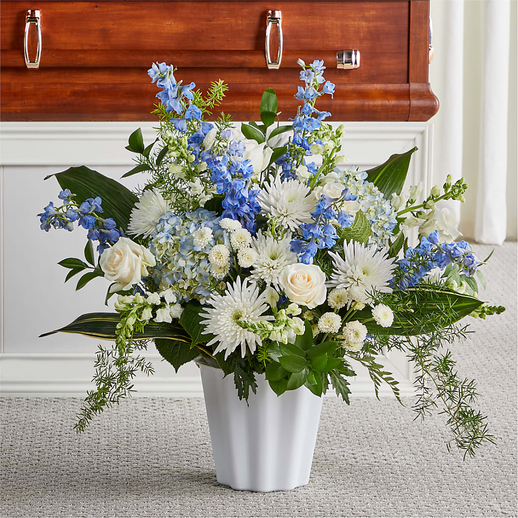 Everlasting Memories Floor Basket – Just Bloom, Elk Grove CA