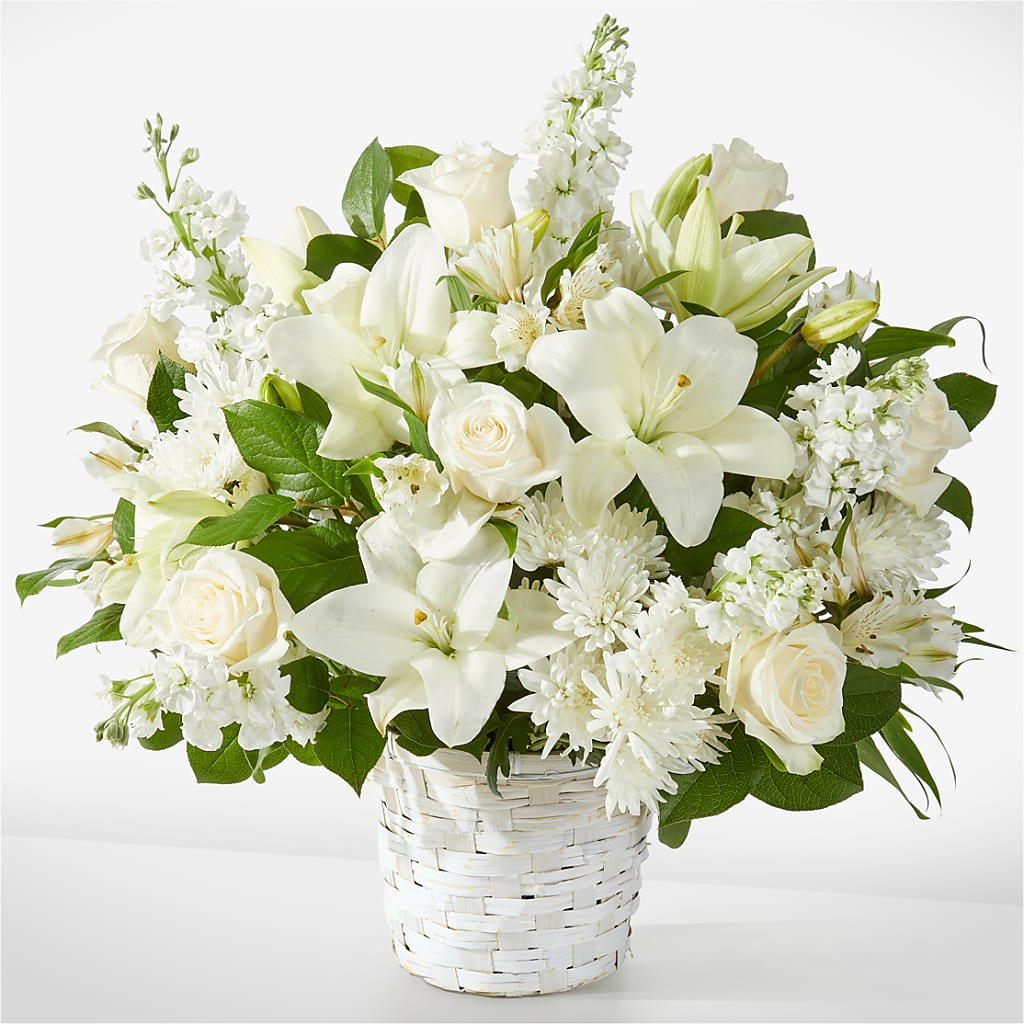 Peaceful Reflections Arrangement – Just Bloom, Elk Grove CA