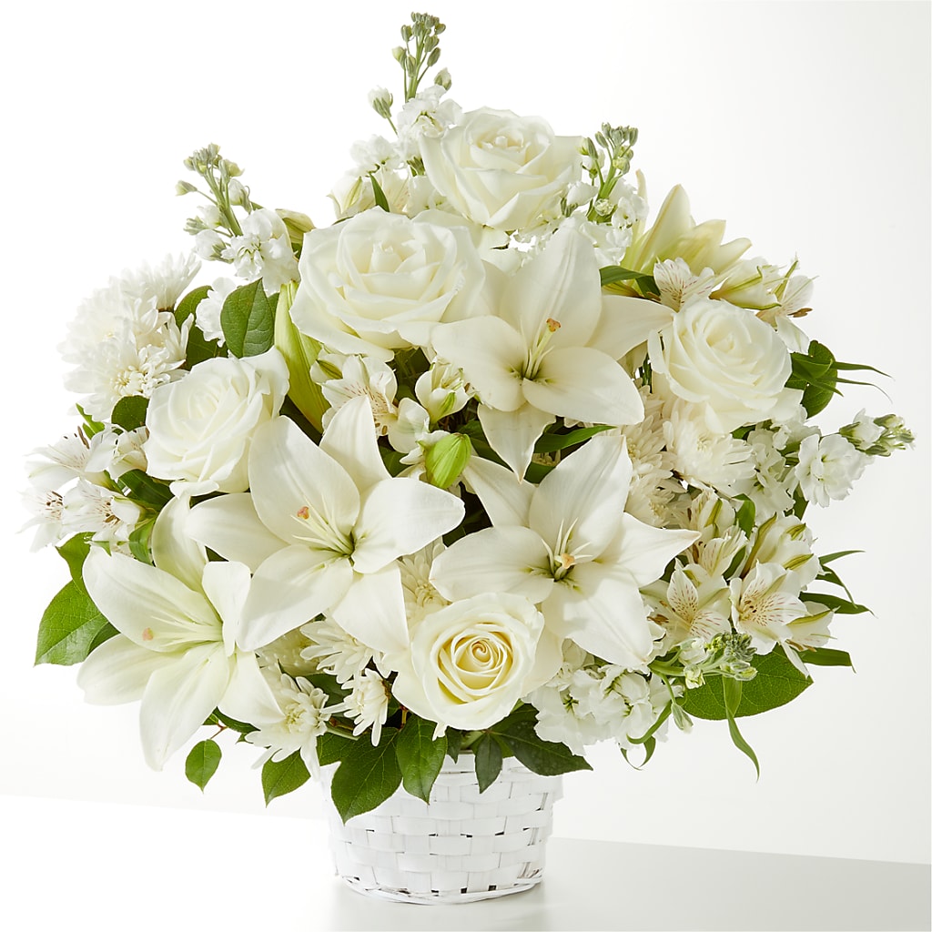 Peaceful Reflections Arrangement – Just Bloom, Elk Grove CA