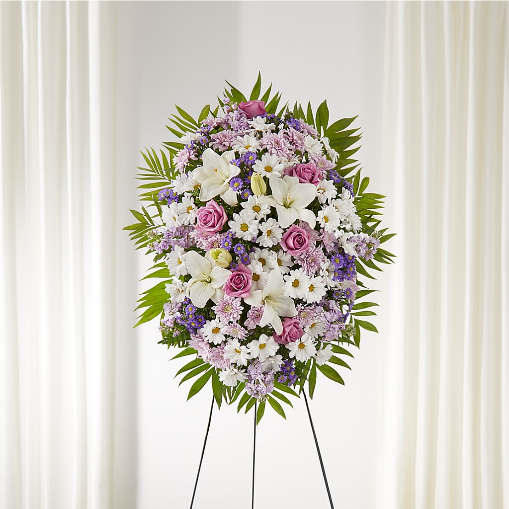 Surrounded by Love Standing Spray – Just Bloom, Elk Grove CA