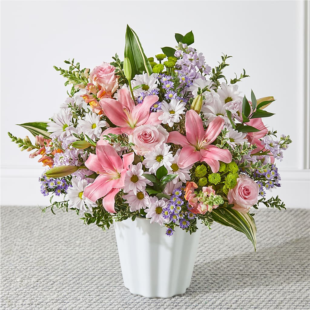 Abundant Compassion Floor Basket – Just Bloom, Elk Grove CA