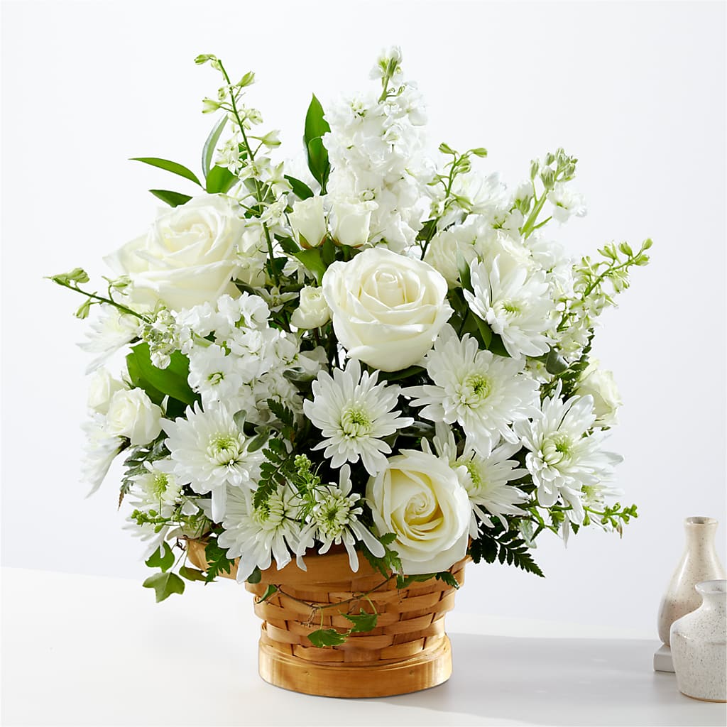 Heartfelt Condolences Arrangement – Just Bloom, Elk Grove CA