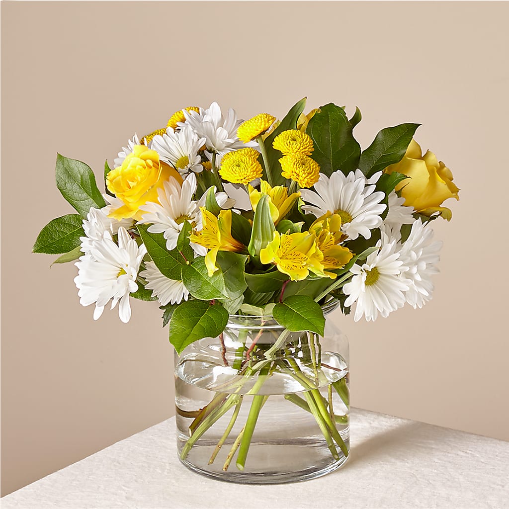 Sunny Sentiments Bouquet – Just Bloom, Elk Grove CA