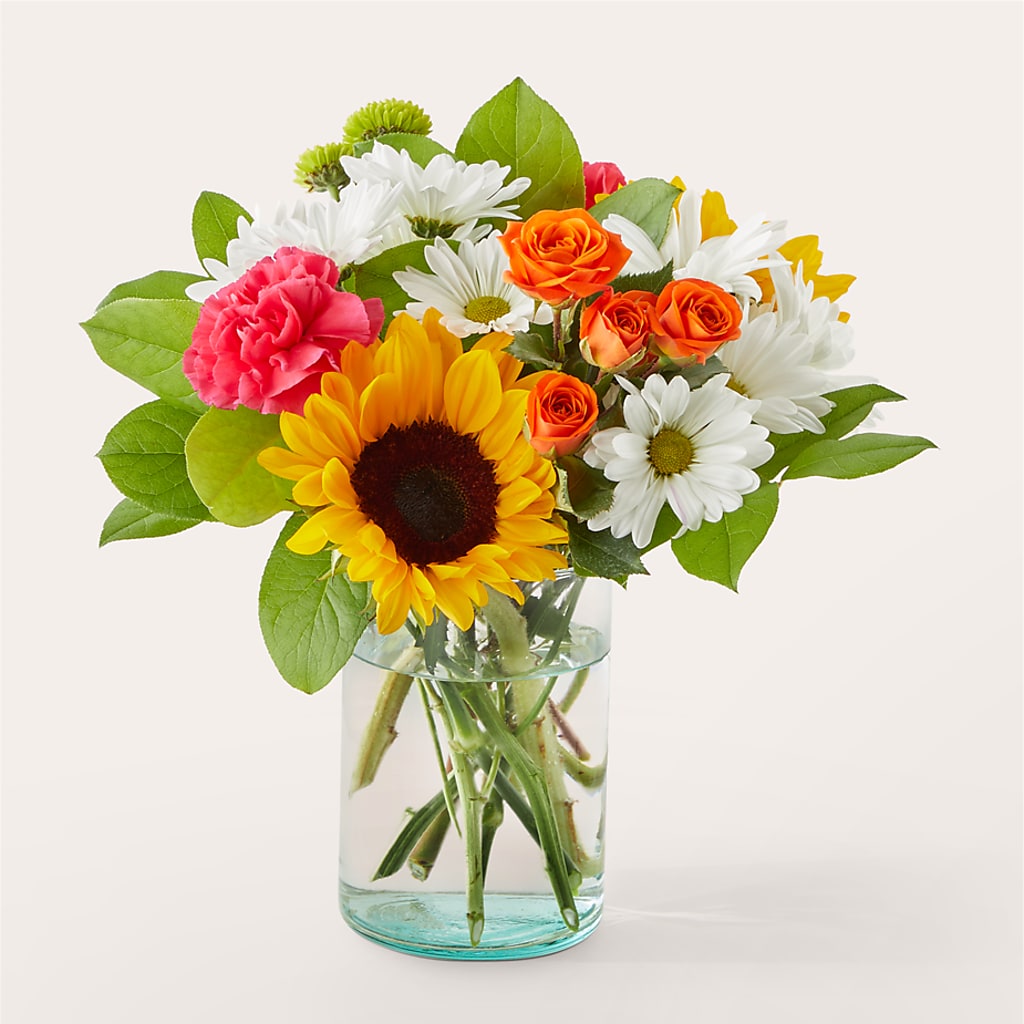 Sun-drenched Blooms Bouquet – Just Bloom, Elk Grove CA
