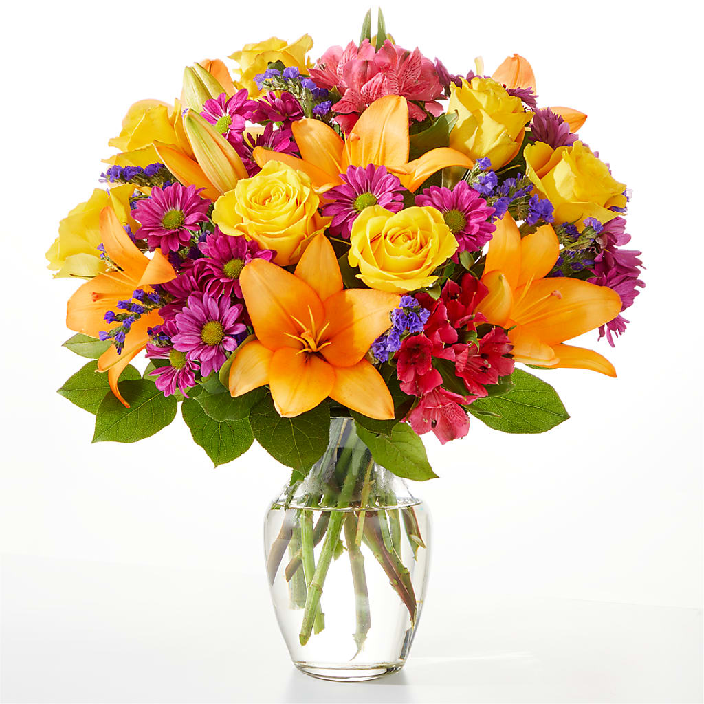 Colorful Visions Bouquet – Just Bloom, Elk Grove CA