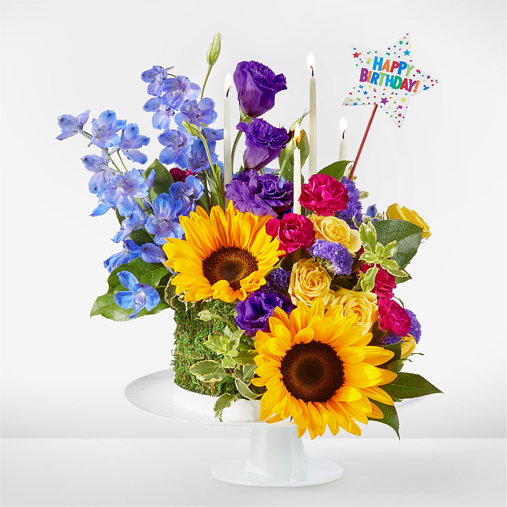Star of the Day Floral Cake – Just Bloom, Elk Grove CA