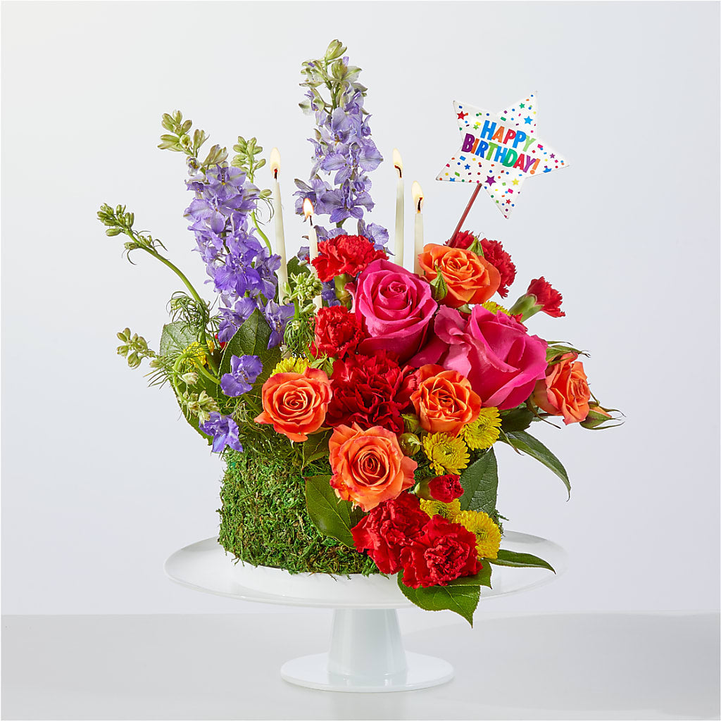 Best Year Yet Floral Cake – Just Bloom, Elk Grove CA