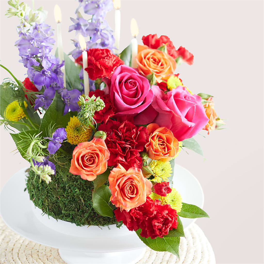 Best Year Yet Floral Cake – Just Bloom, Elk Grove CA