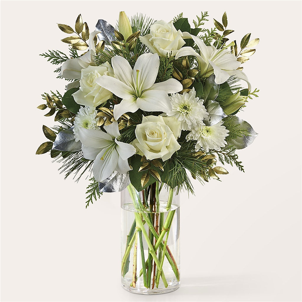 Wintry Mix Bouquet – Just Bloom, Elk Grove CA