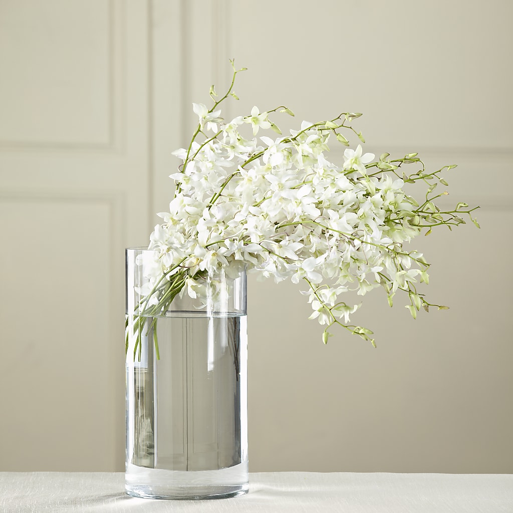 White Dendrobium Bouquet – Just Bloom, Elk Grove CA