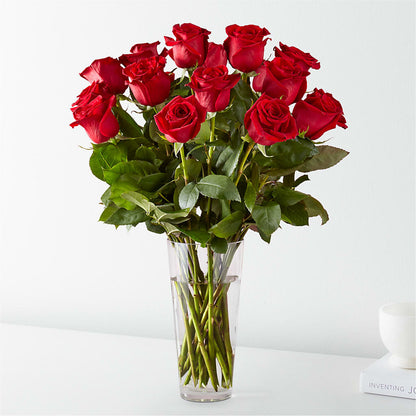 Long Stem Red Rose Bouquet –  Just Bloom, Elk Grove CA