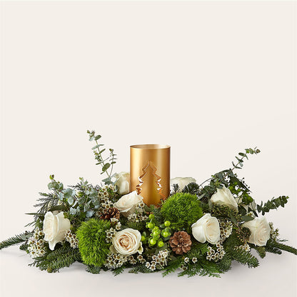 Chestnuts Roasting Centerpiece –  Just Bloom, Elk Grove CA
