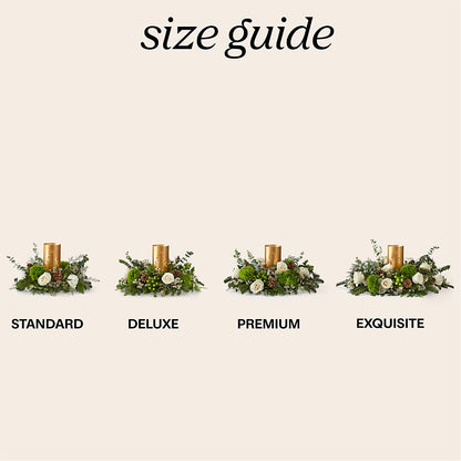 Chestnuts Roasting Centerpiece –  Just Bloom, Elk Grove CA