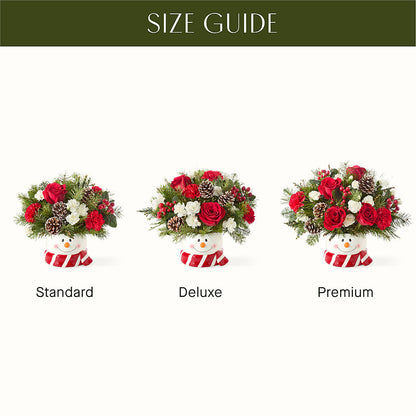 Jolly Snowman Bouquet –  Just Bloom, Elk Grove CA